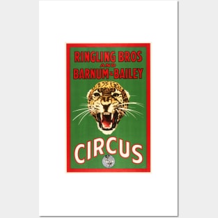 Ringling Bros And Barnum & Bailey CIRCUS Greatest Show On Earth Lithograph Poster Posters and Art